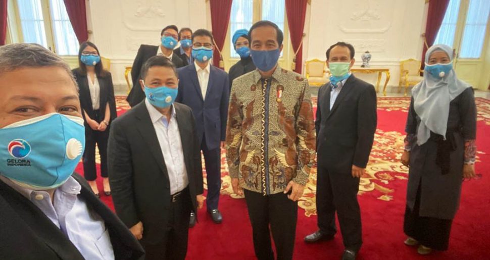 Partai Gelora Bertemu Jokowi IMG01